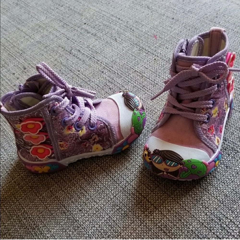 Toddler Girl Sneakers - Picture 2 of 2